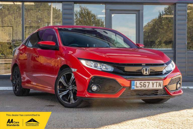 2017 Honda Civic 1.0 VTEC Turbo SR Hatchback 5dr Petrol CVT Euro 6 (s/s) (129 ps) Hatchback Petro...