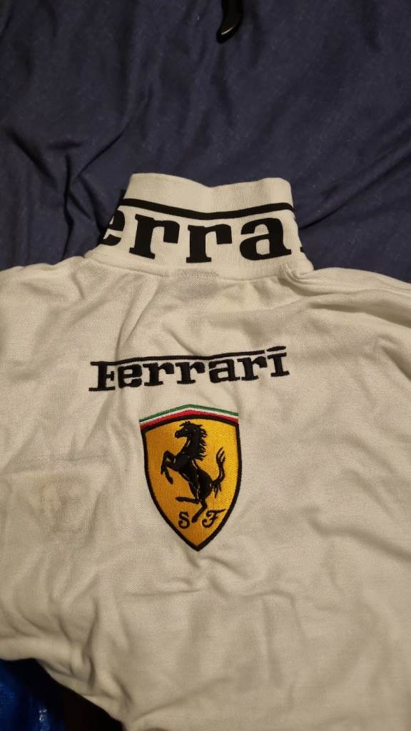 Ferrari polo shirt vintage 
