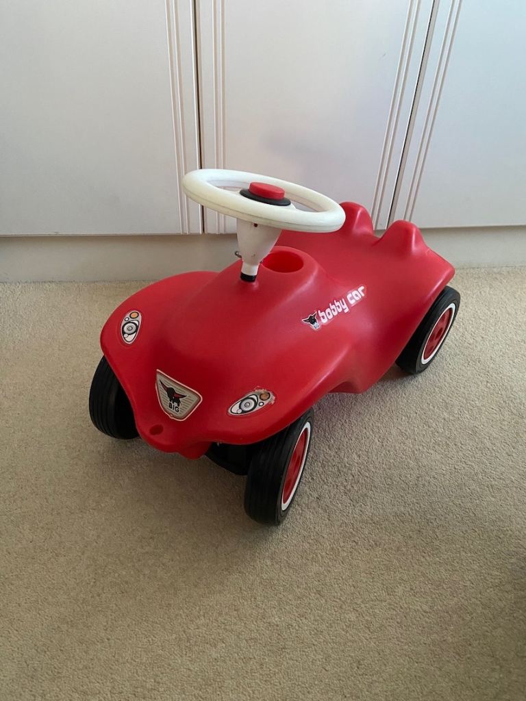 image for Red Bobby Car for toddlers and children aged 1-5
