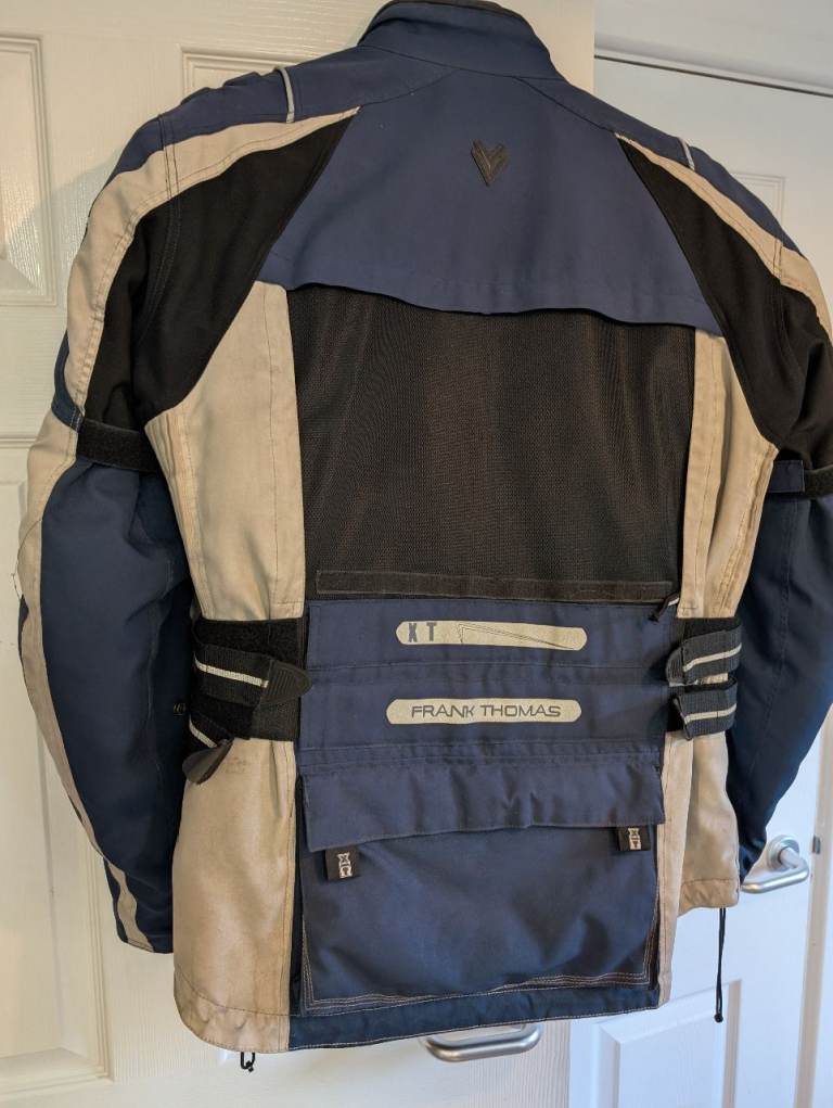 Free Frank Thomas motorcycle jacket Large BS43SQ 