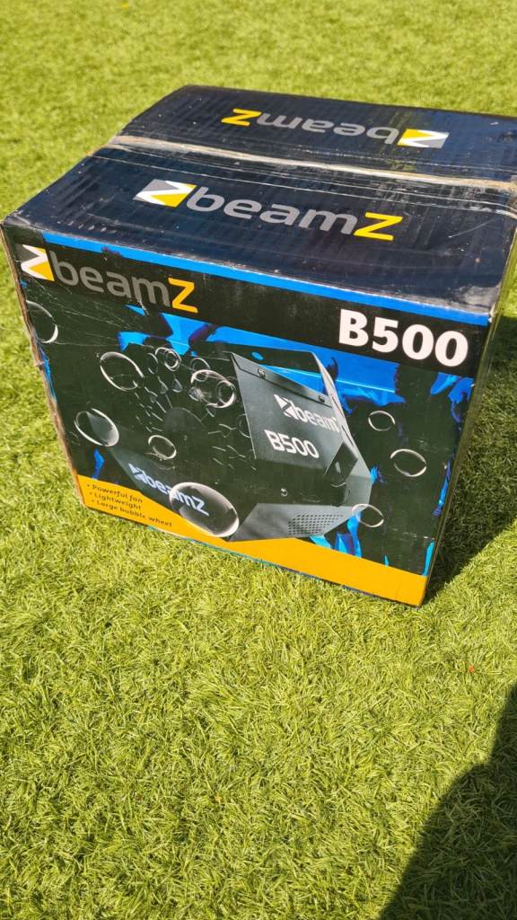 BeamZ B500 Bubble Machine – As Good As New