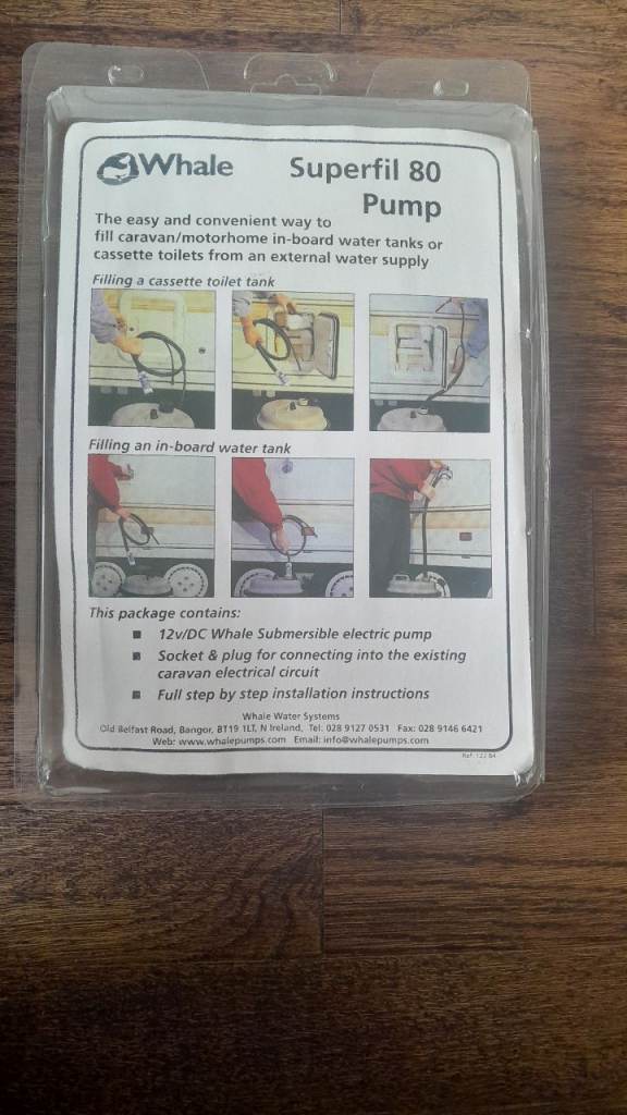 WHALE SUPERFILL 80 WATER PUMP 