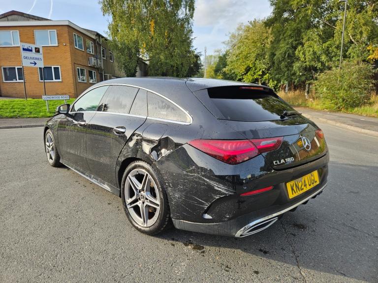 2024 MERCEDES-BENZ CLA CLASS 180 AMG Line Executive 5dr Tip Auto Damaged Salvage