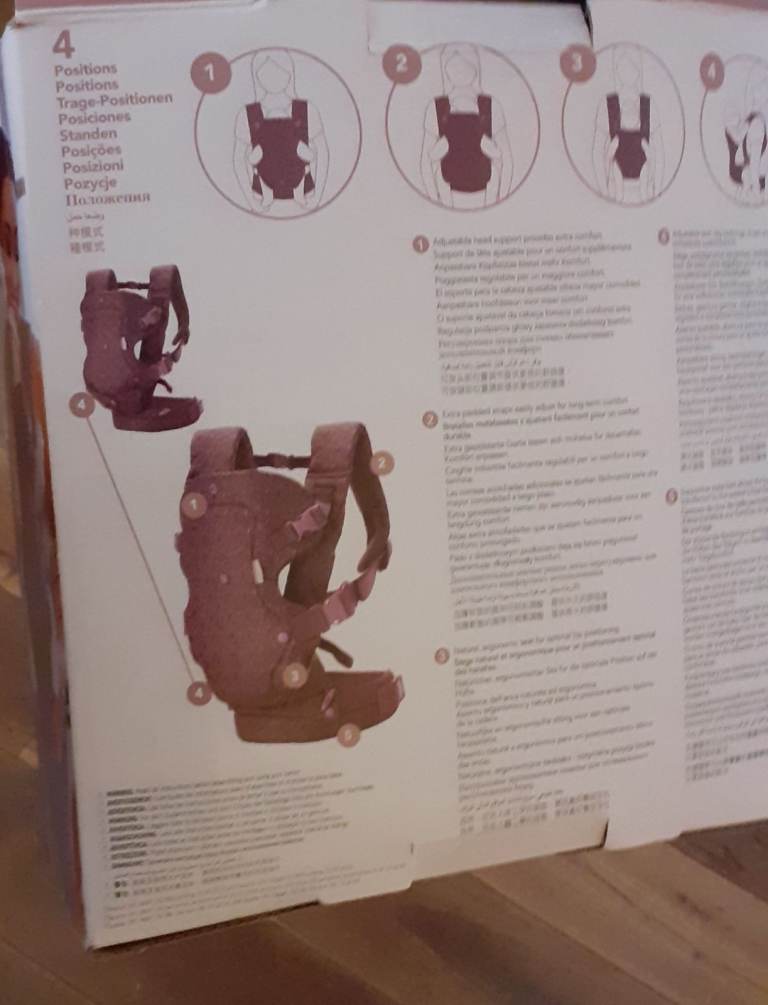 Infantino Flip 4-in-1 Convertible Baby Carrier – As Good As New