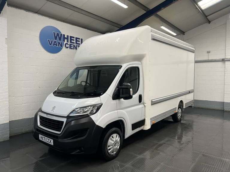 2021 Peugeot Boxer 2.2 335 Business L3 Low Loader Luton EU6 Luton Diesel Manual
