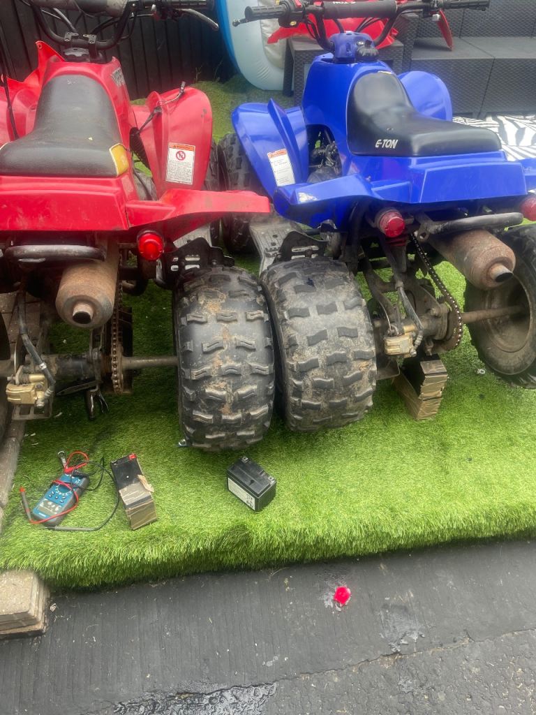 90cc quad Eton viper x2
