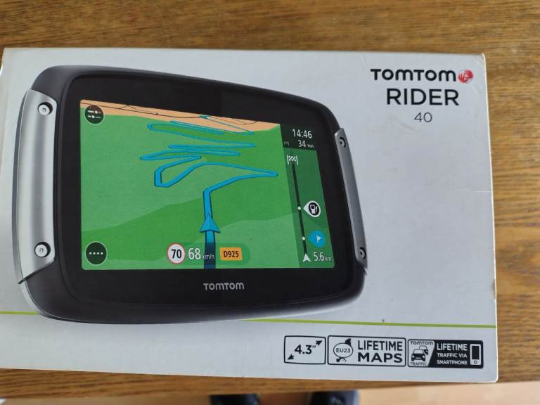 TOMTOM RIDER40 MOTORBIKE SAT NAV