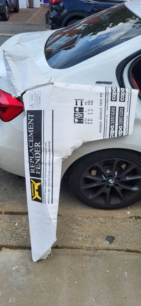 BMW 3 series F30 front passenger side wing panel