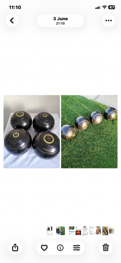 Taylor International  Lawn Bowls Size 5