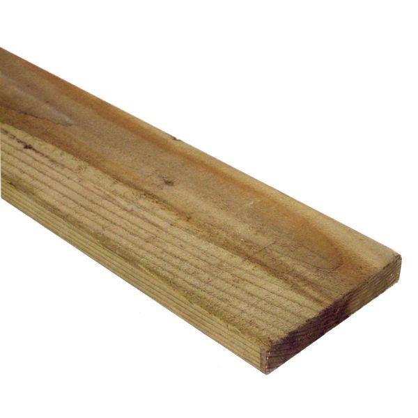 Timber New Long Length Treated Rough Sawn Timber 6X3/4 inch 4.8M Long - Ideal for Garden/General Use