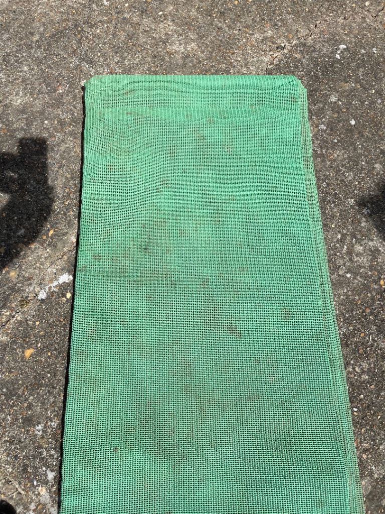 Breathable groundsheet