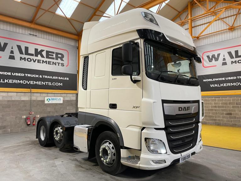 DAF XF106 530 SUPERSPACE *EURO 6* 6X2 TRACTOR UNIT - 2018 - YX18 OSR