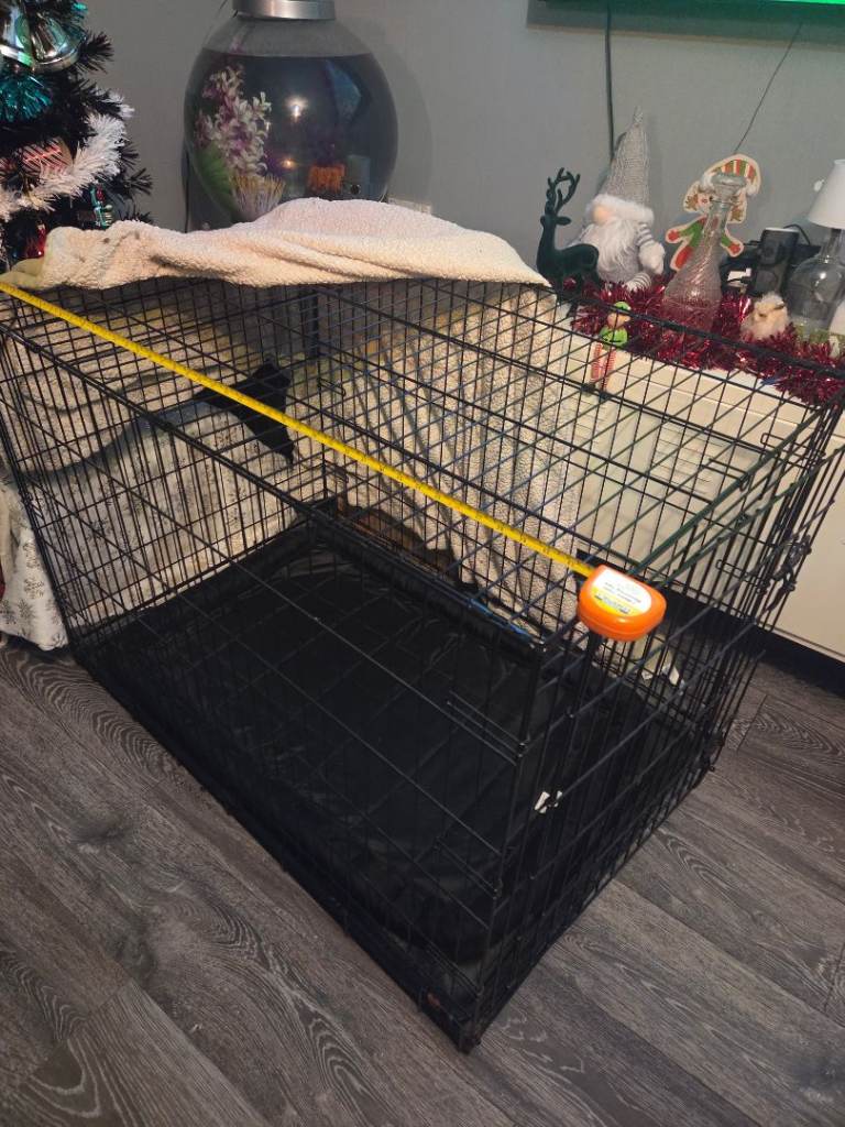 Dog cage large 42inch × 30inch × 28inches