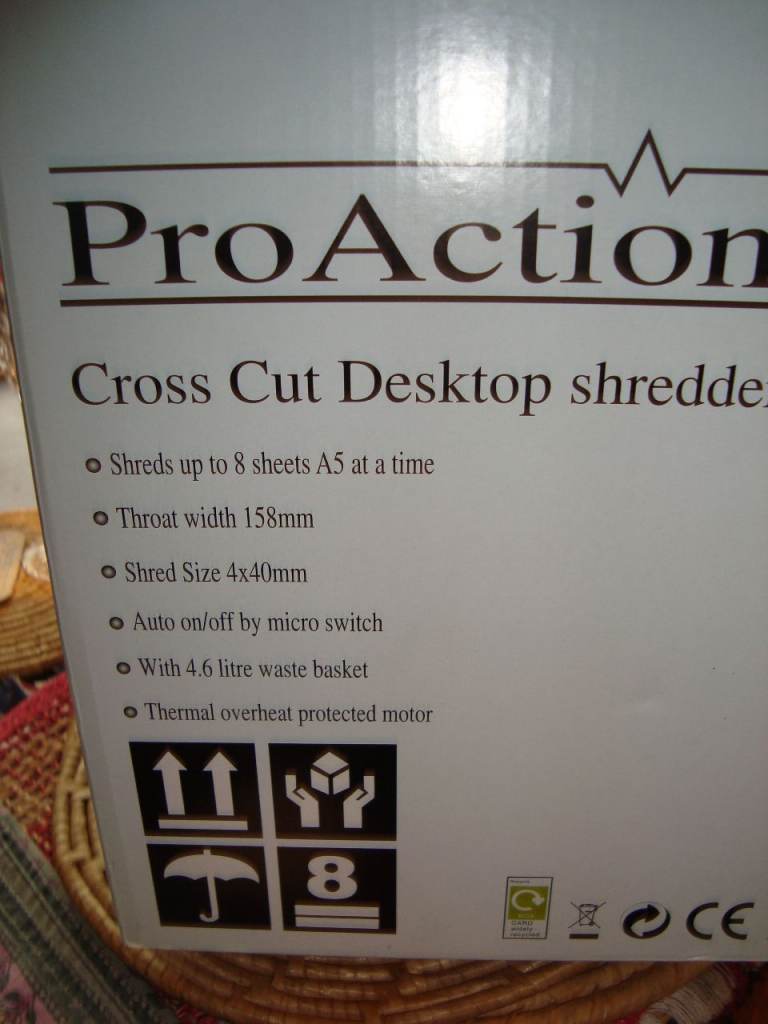 Desk Top Shredder.