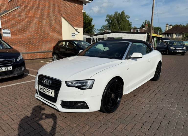 Audi, A5, S Line Convertible, 2012, Manual, 1798 (cc), 2 doors