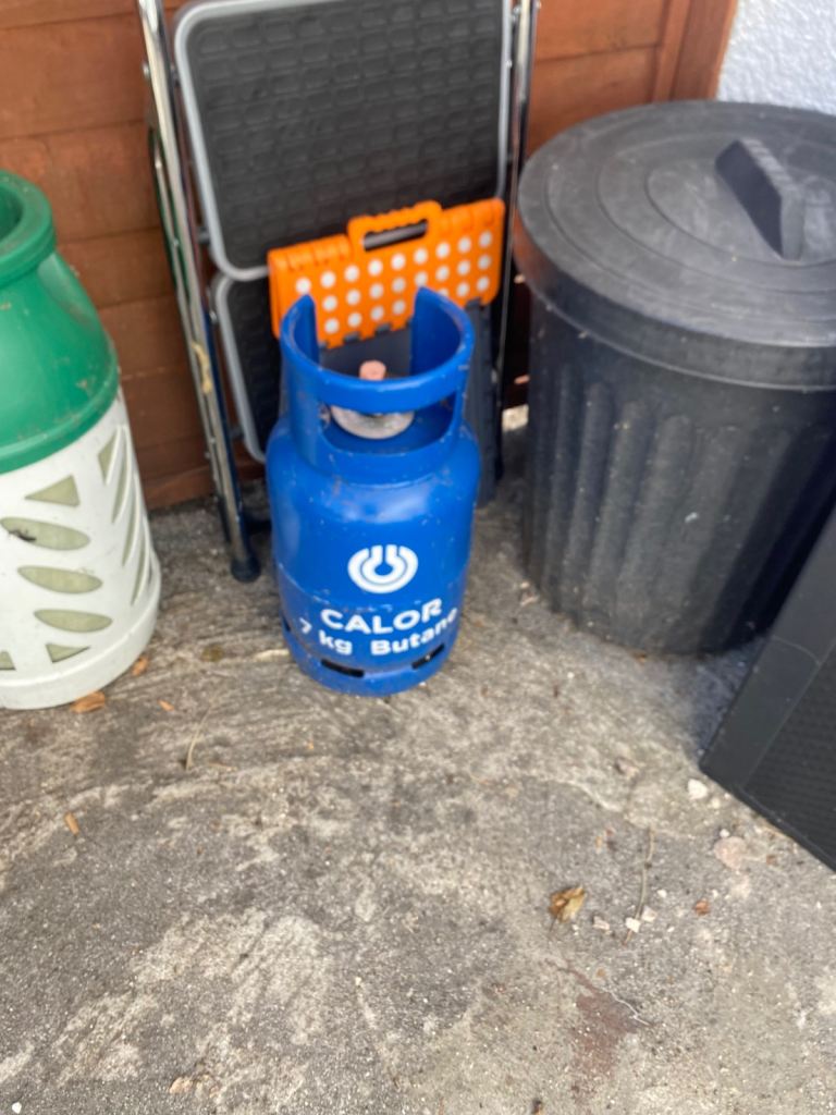 Calor 7kg Butane Gas Bottle - Good Condition
