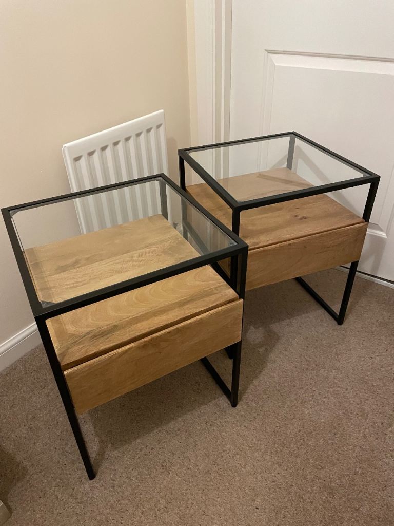Bedside Tables x2
