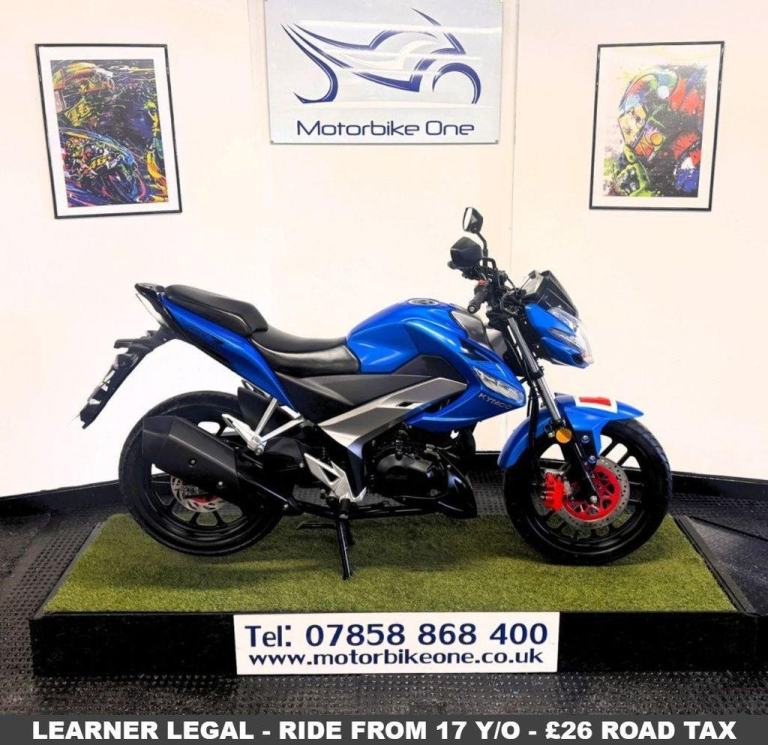 2019 69 KYMCO VISAR 125 125 NAKED LEARNER LEGAL BEST COLOUR