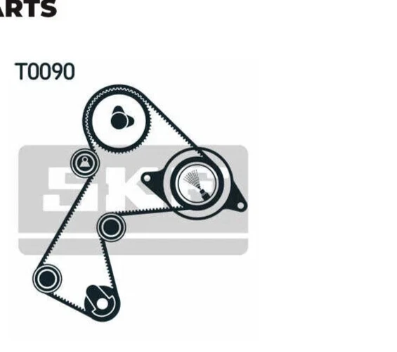 TIMING BELT / CAM BELT KIT VKMA 06116 SKF NEW