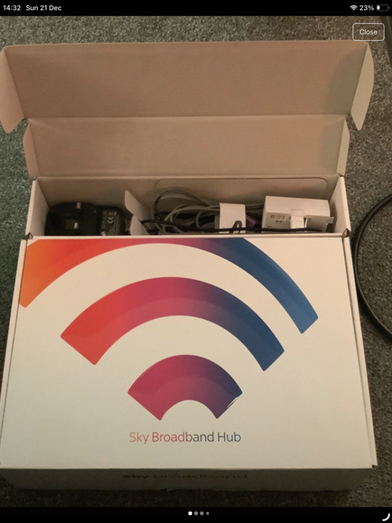  SKY Q hub broadband 