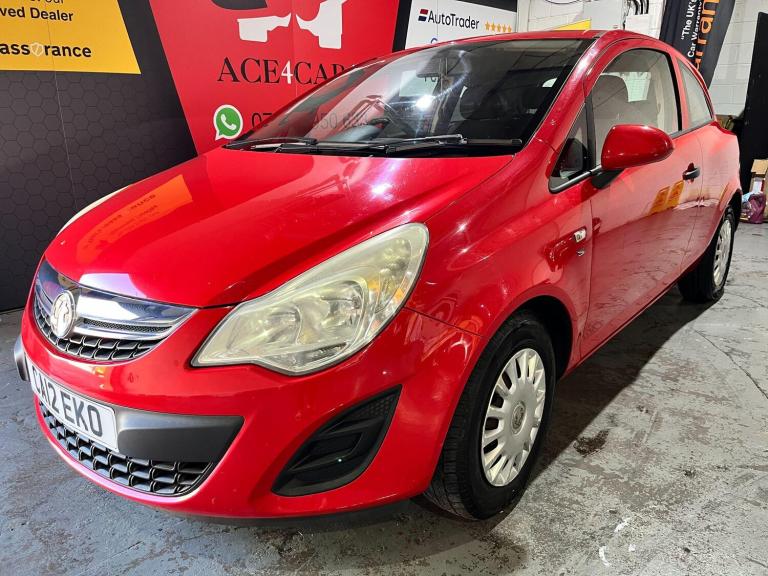 2012 Vauxhall Corsa 1.0 ecoFLEX S 3dr HATCHBACK PETROL Manual