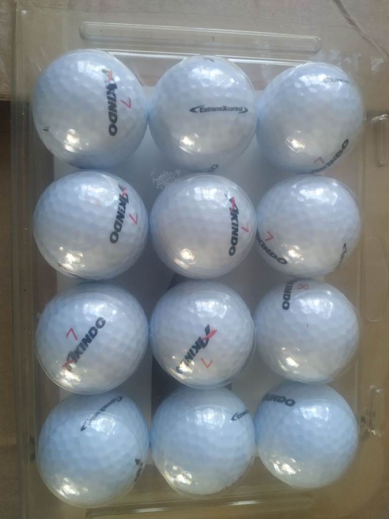 Golf balls all new in packs never used 