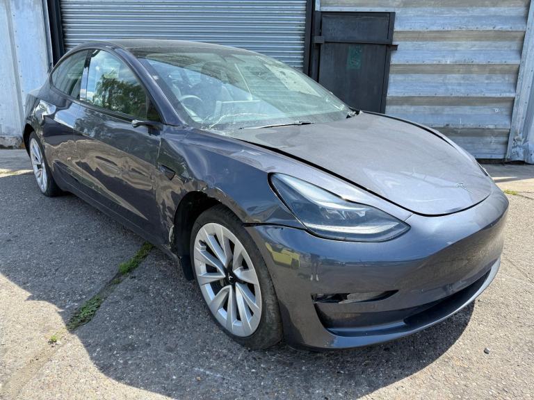 2022 71 REG TESLA MODEL 3 LONG RANGE AWD DAMAGED REPAIRABLE SALVAGE