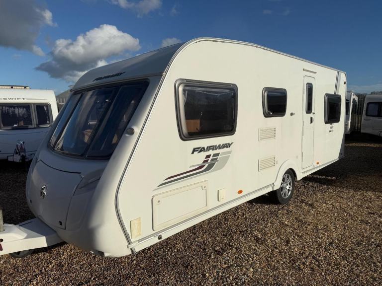 2011 Swift Fairway 565 6 Berth fixed bunk beds
