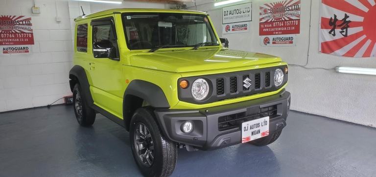 Suzuki jimny sierra 1.5 auto 3 door in yellow japanese import new condition 2025