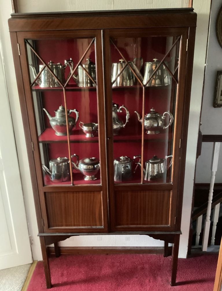 Edwardian display cabinet 