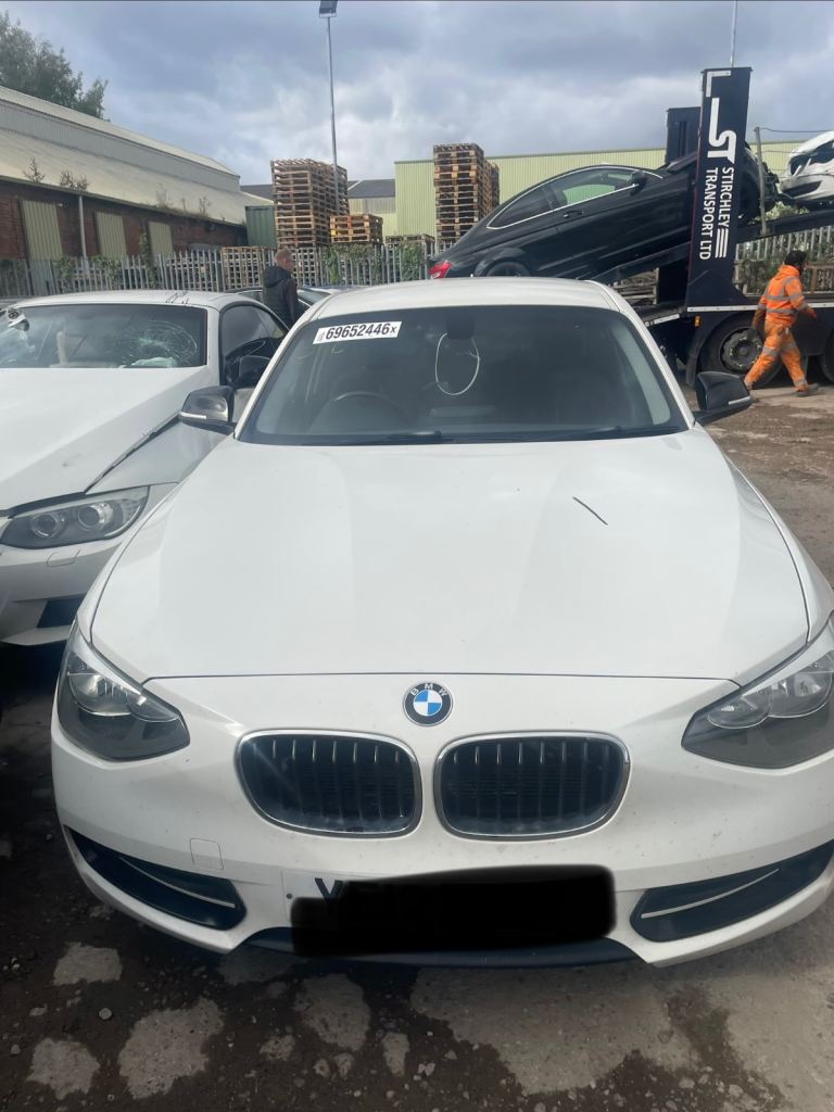 BMW 120D F20 F21 BREAKING BUMPER HEADLIGHT BONNET WING SLAMPANEL RADPACK SUSPENSION DOOR MIRROR
