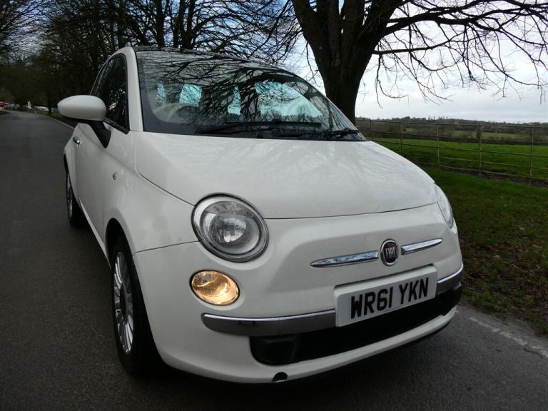 2011 Fiat 500 1.2 Lounge Hatchback 3dr Petrol Dualogic Euro 4 (69 bhp) Hatchback Petrol Automatic