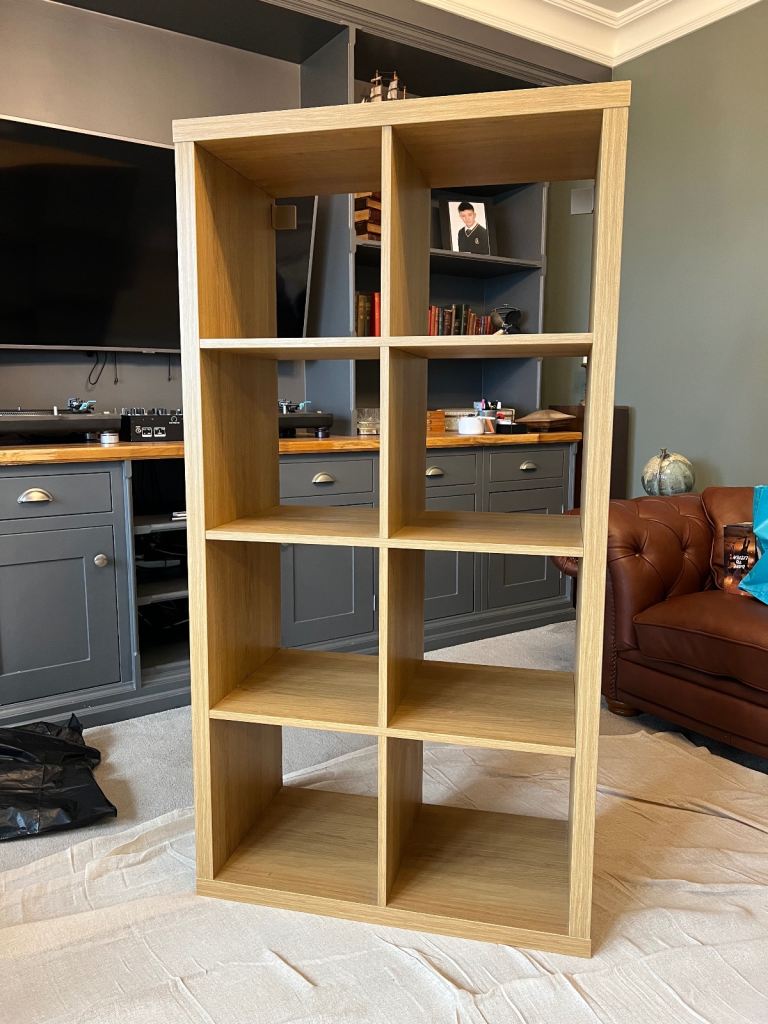 image for Oak effect cube 