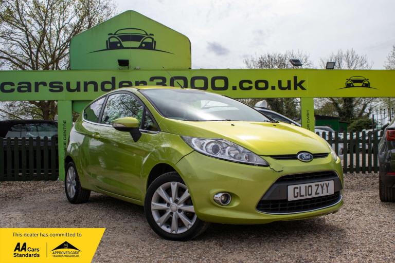 2010 Ford Fiesta 1.2 FIESTA ZETEC 3dr Hatchback Petrol Manual