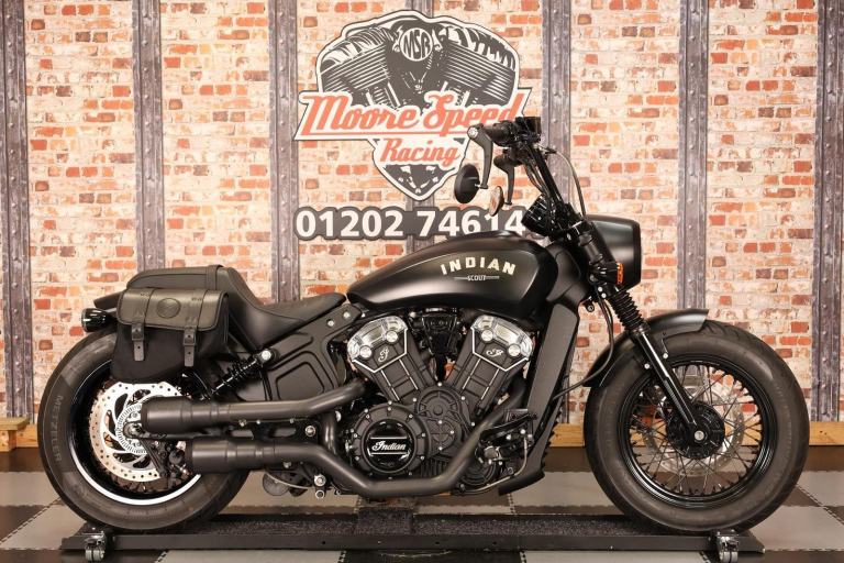 **DEPOSIT TAKEN** 2018 INDIAN SCOUT BOBBER - 6,111 MILES - GREAT EXTRAS