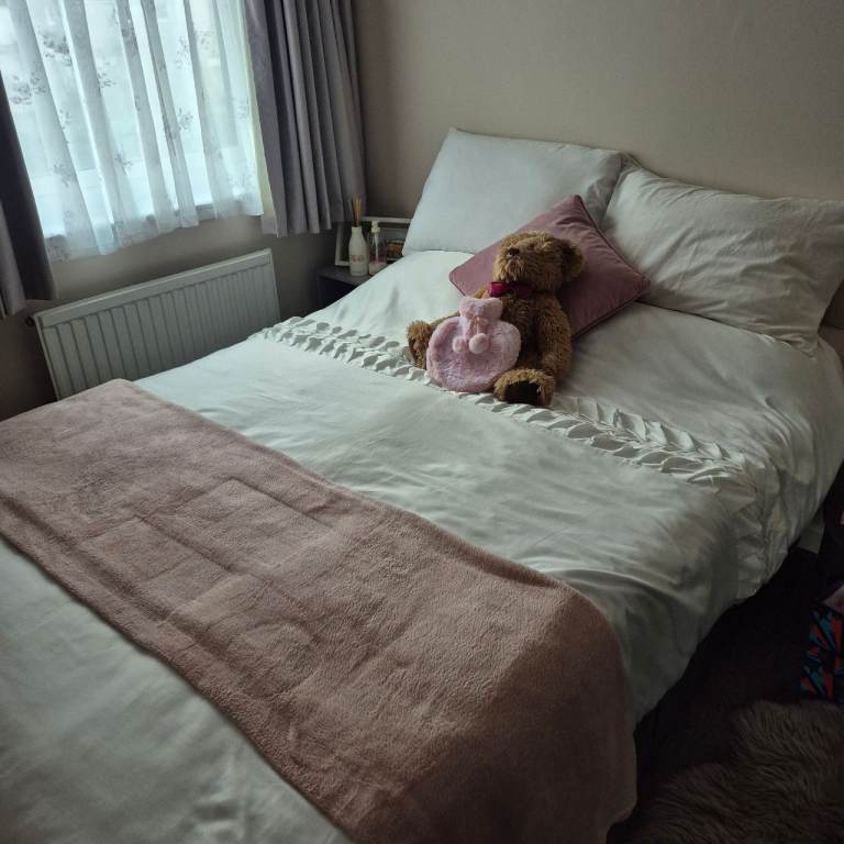 Double Divan Bed and mattress 