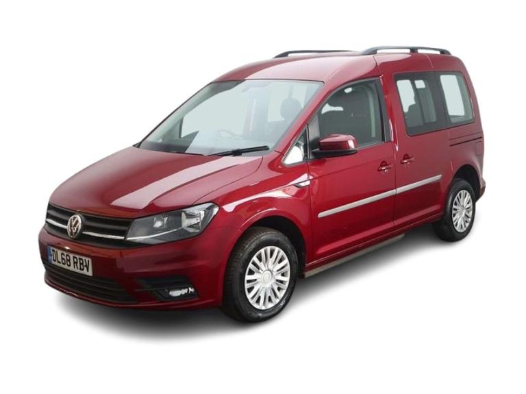 2019 Volkswagen Caddy Life 2.0 TDI SWB *PASSENGER WHEELCHAIR UPFRONT* ACCESSIBLE VEHICLE WAV MPV ...