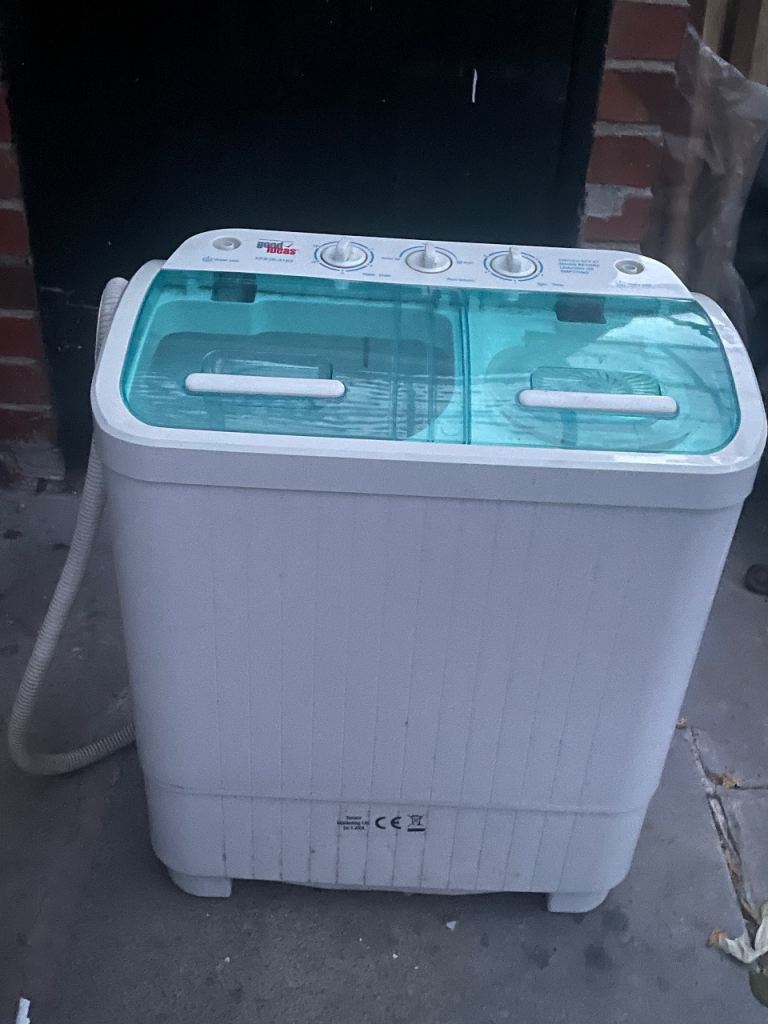 Good Ideas Portawash Compact Twin Tub Washing Machine (XPB35-918S)