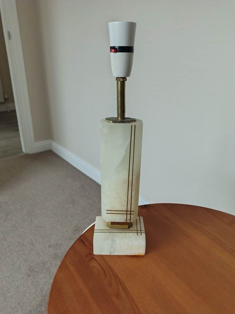 Marble Lamp Base