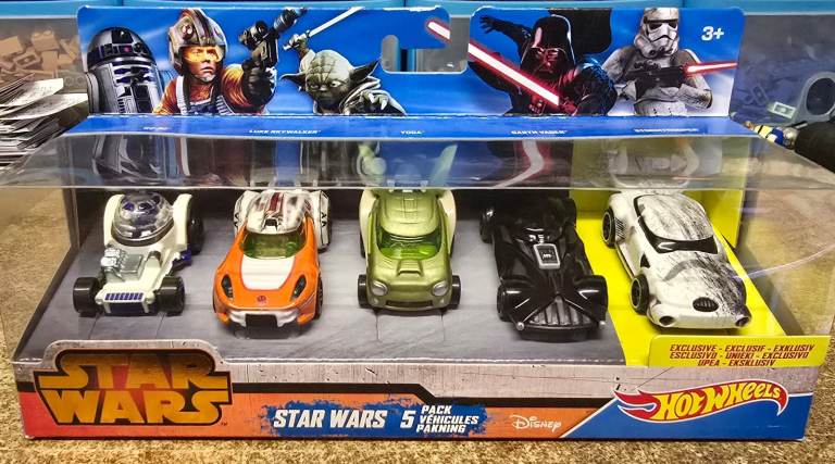 image for Disney Star Wars Hot Wheels (5 Pack)