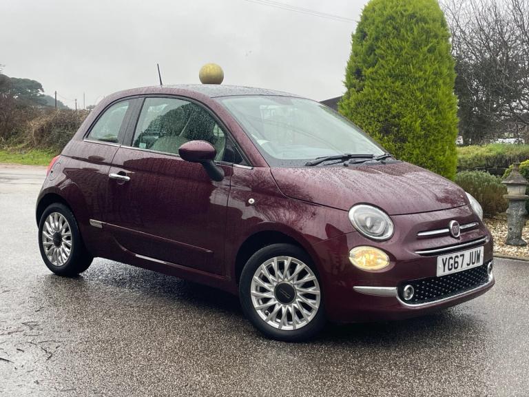 2017 Fiat 500 1.2 Lounge 3dr HATCHBACK Petrol Manual