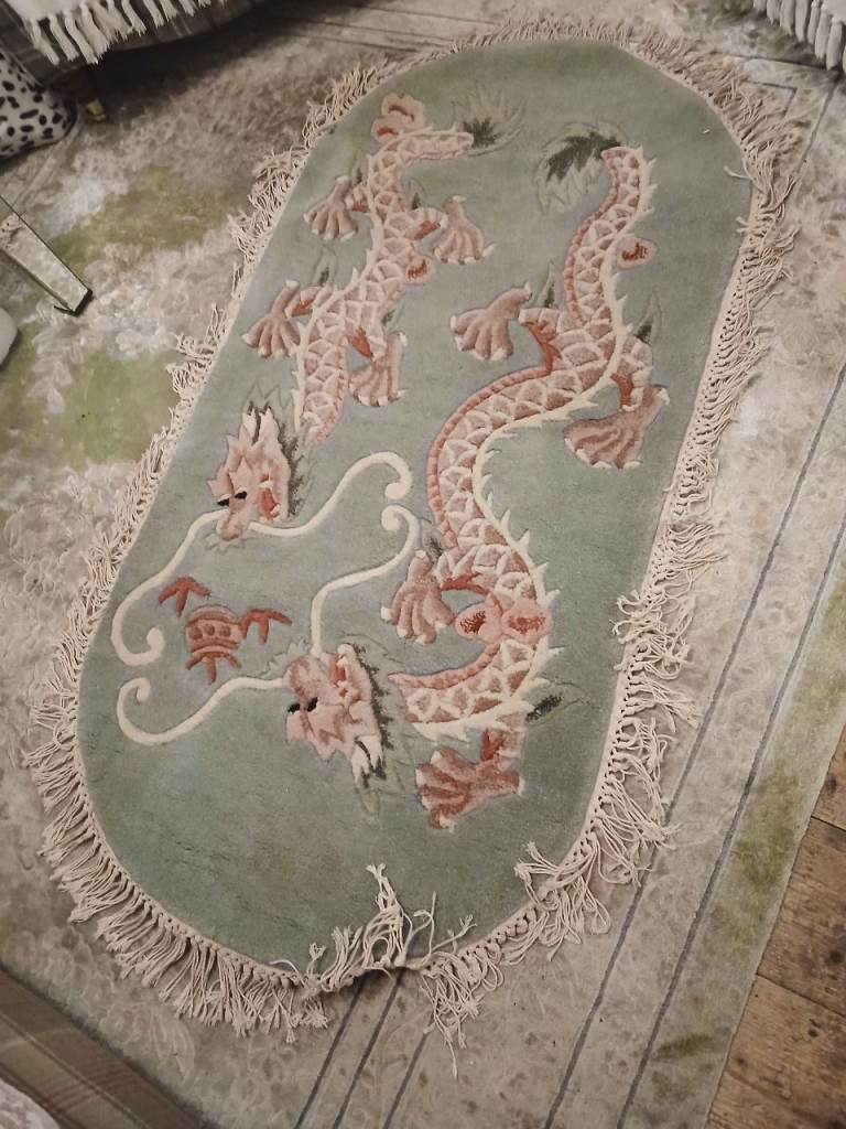 image for Antique Chinese Wool Rug 