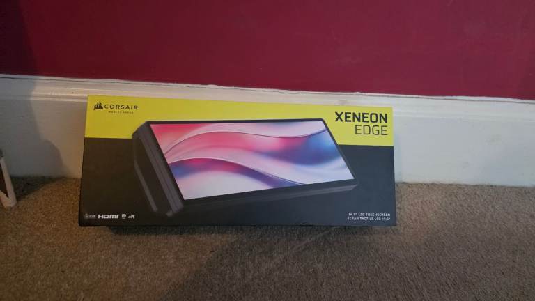 Corsair XENEON EDGE Monitor - almost Brand New in Box