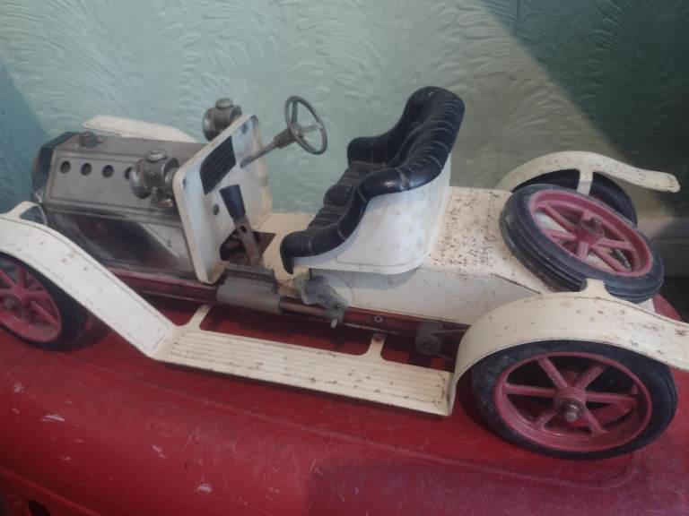 Vintage Mamod speedster steam powered car 