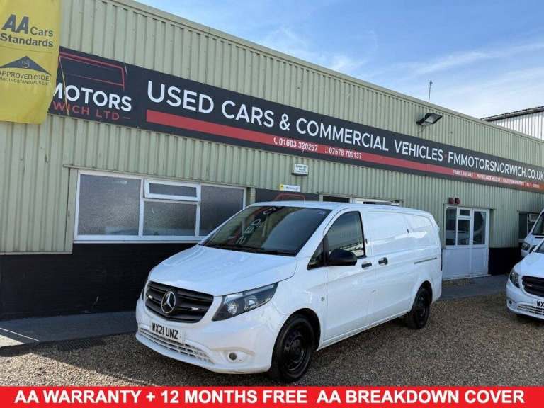 2021 21 MERCEDES-BENZ VITO 1.7 114 CDI PROGRESSIVE PANEL VAN 5DR DIESEL MANUAL F