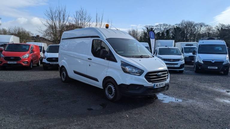 2019 Ford Transit Custom L2 H2 LEADER 340 TDCI 130 PS LWB High Roof With Air Conditioning, Electr...