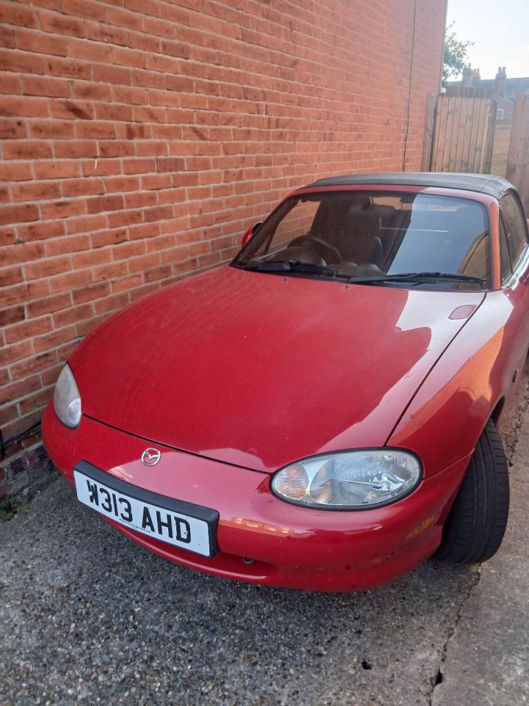 Mazda, MX-5, Convertible, 2000, Manual, 1598 (cc), 2 doors