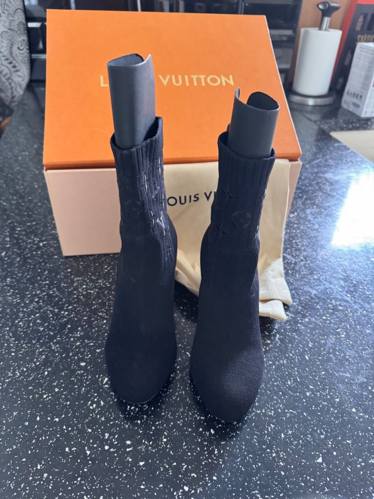 Louis Vuitton Black Ankle Boots - As Good As New