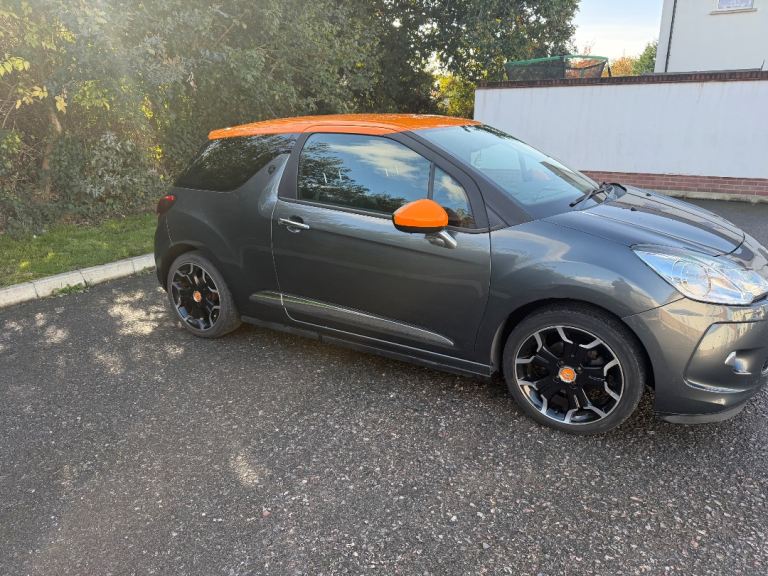 2014 Citroen DS3 1.6 DStyle by Benefit – Rare Orange & Grey - 51K miles - 12month MOT