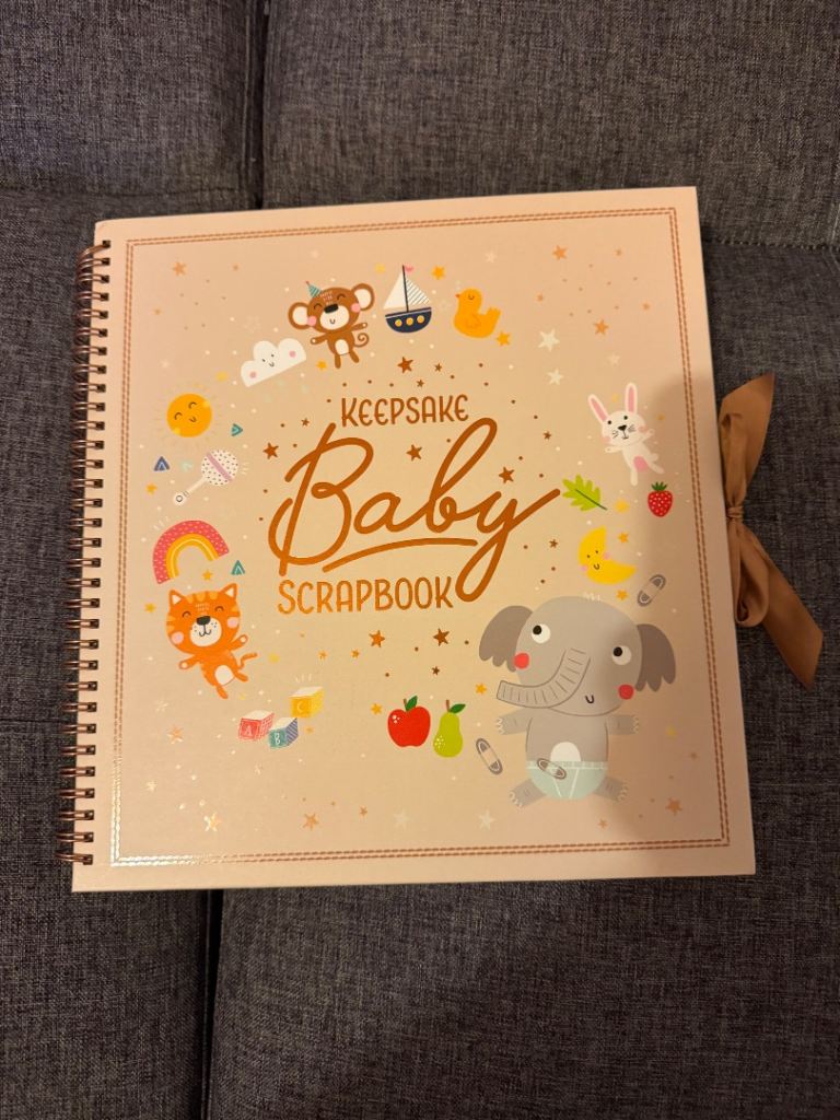 Baby scrap book and printing set NEW